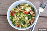 Mediterranean Quinoa Tabbouleh with Feta