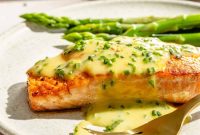 Pan Seared Salmon with Lemon Chive Beurre Blanc Recipe