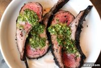 Grilled Rack of Lamb with Zesty Mint Chimichurri