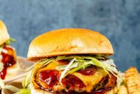 Grilled Jalapeno Cheddar Turkey Burgers Recipe