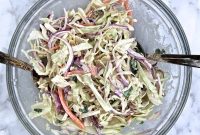 Zesty Whole30 Mexican Coleslaw with Lime and Cilantro