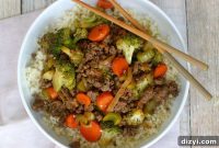 30-Minute Ground Beef Stir-Fry with Vegetables