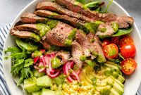 Spicy Cilantro Steak Bowl Recipe