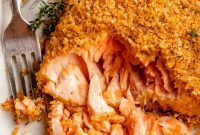 Crispy Panko-Crusted Salmon with Lemon and Herbs