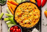 3-Ingredient Buffalo Chicken Dip Recipe for Game Day