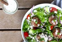 Whole30 Greek Lamb Meatballs with Tzatziki Recipe