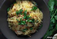 Spaghetti Squash Aglio e Olio Recipe