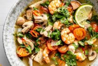 Whole30 Tom Yum Soup Recipe (Thai Hot & Sour)