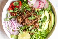 Instant Pot Flank Steak Taco Salad Recipe