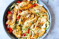 Cajun Chicken Pasta: Whole30 and Paleo