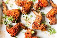 Curry and Harissa Baked Chicken Wings Recipe