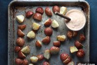 Crispy Salt-and-Vinegar Potatoes with Smoked Paprika Aioli