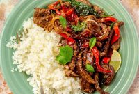 Whole30 Thai Basil Beef Stir Fry Recipe