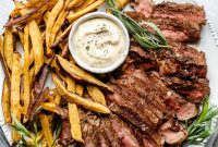 Whole30 Steak Frites Recipe with Tarragon Aioli