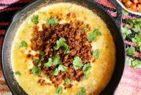 Melted Cheese and Chorizo Dip (Queso Fundido)
