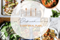 5-Day Meal Plan for Busy Weeknights