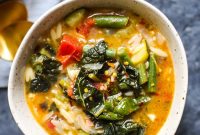 Green Minestrone Soup Recipe