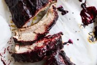 Instant Pot Blueberry BBQ Ribs Recipe