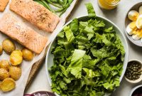 Sheet-Pan Salmon Nicoise Salad