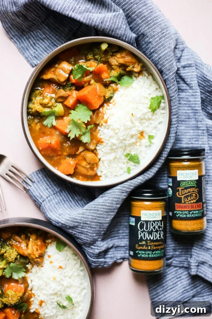 Easy Chicken and Vegetable Curry