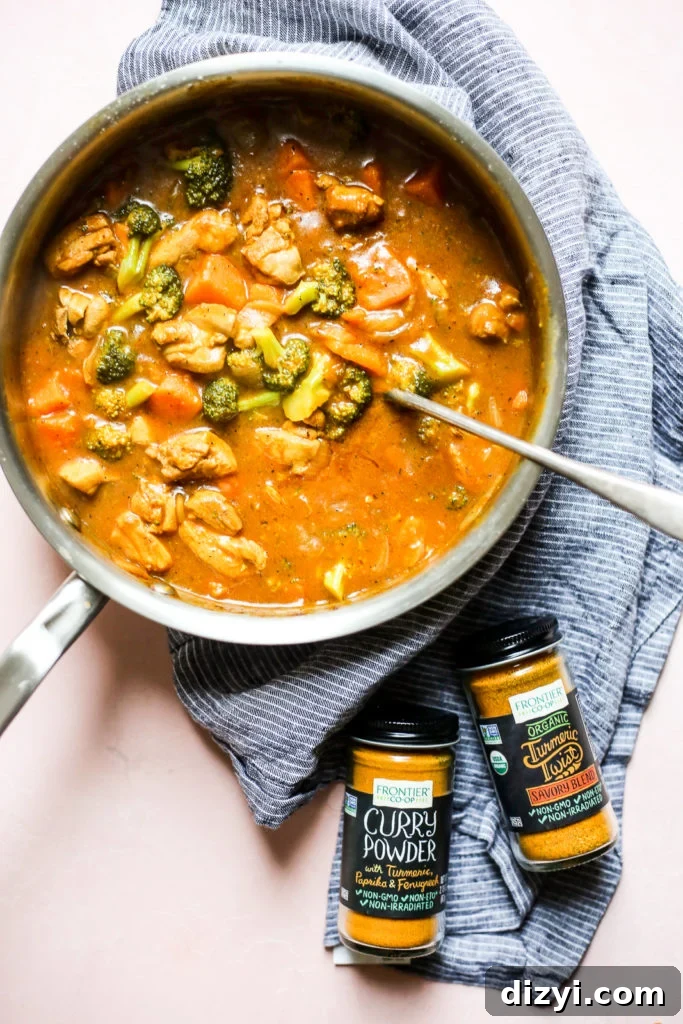 Easy Chicken and Vegetable Curry