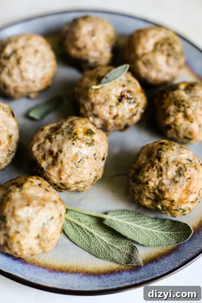 Pork and Sage Breakfast Meatballs Recipe 3 Pork and Sage Breakfast Meatballs