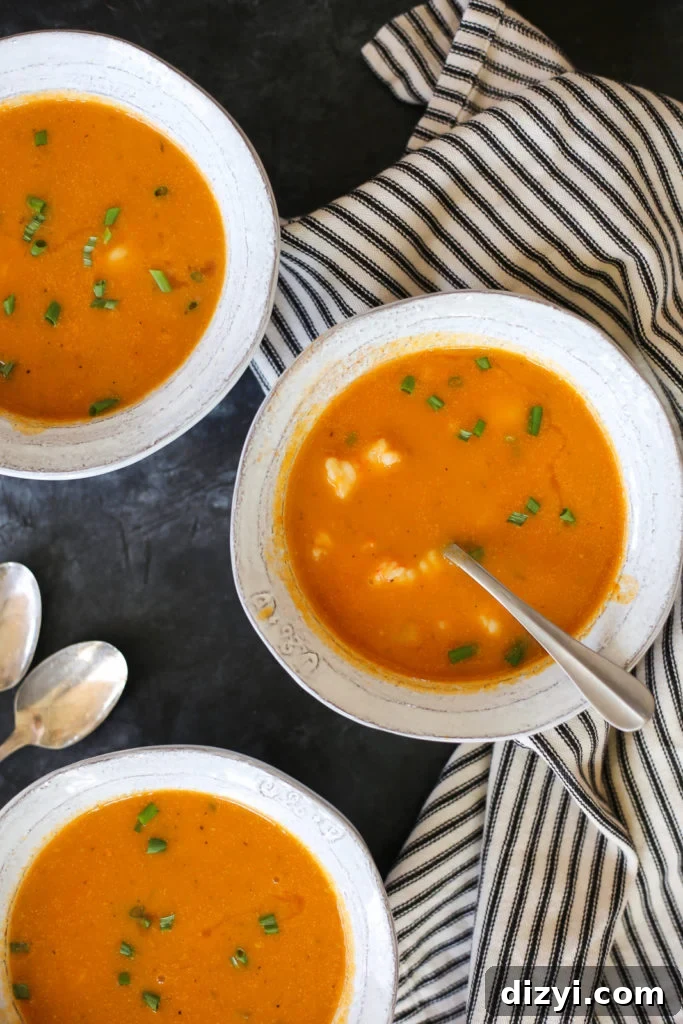 Whole30 Shrimp Bisque
