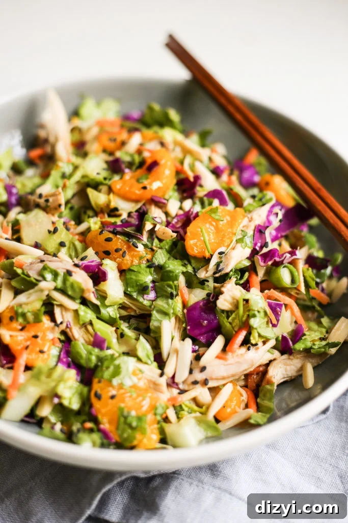 Chopped Asian Chicken Salad with Peanut Dressing 3 Chopped Asian-Inspired Chicken Salad