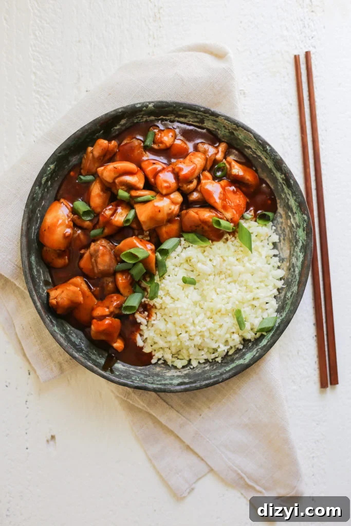 Whole30 Bourbon Chicken