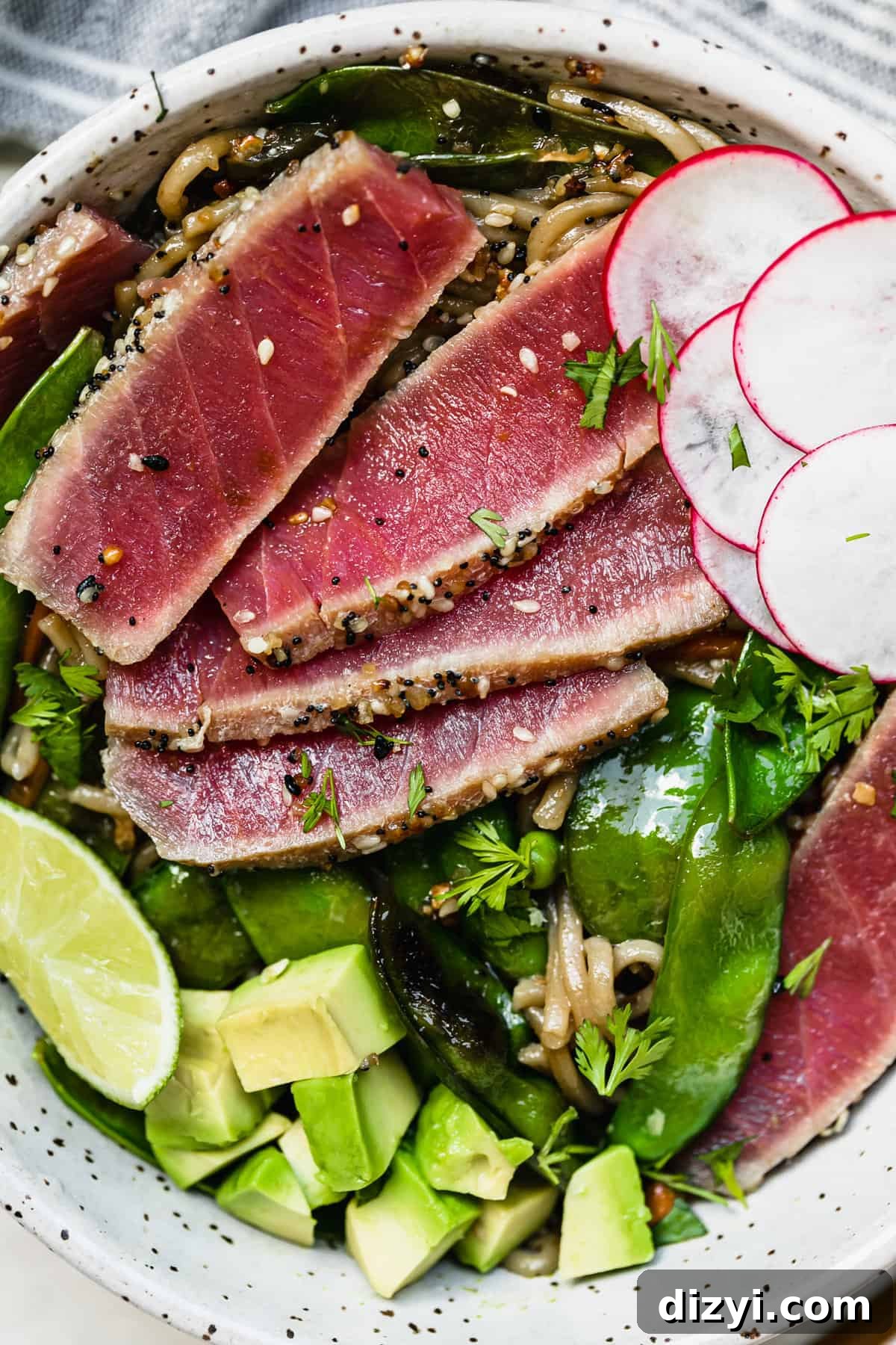 Seared Tuna and Soba Noodle Bowls