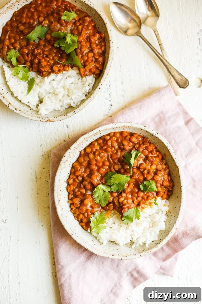 Tikka Masala Lentils