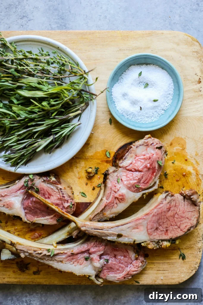 Easy Herb-Crusted Rack of Lamb