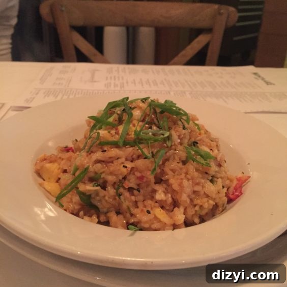 Montlake Cut, King Crab Fried Rice