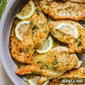 Skillet Lemon and Dill Chicken