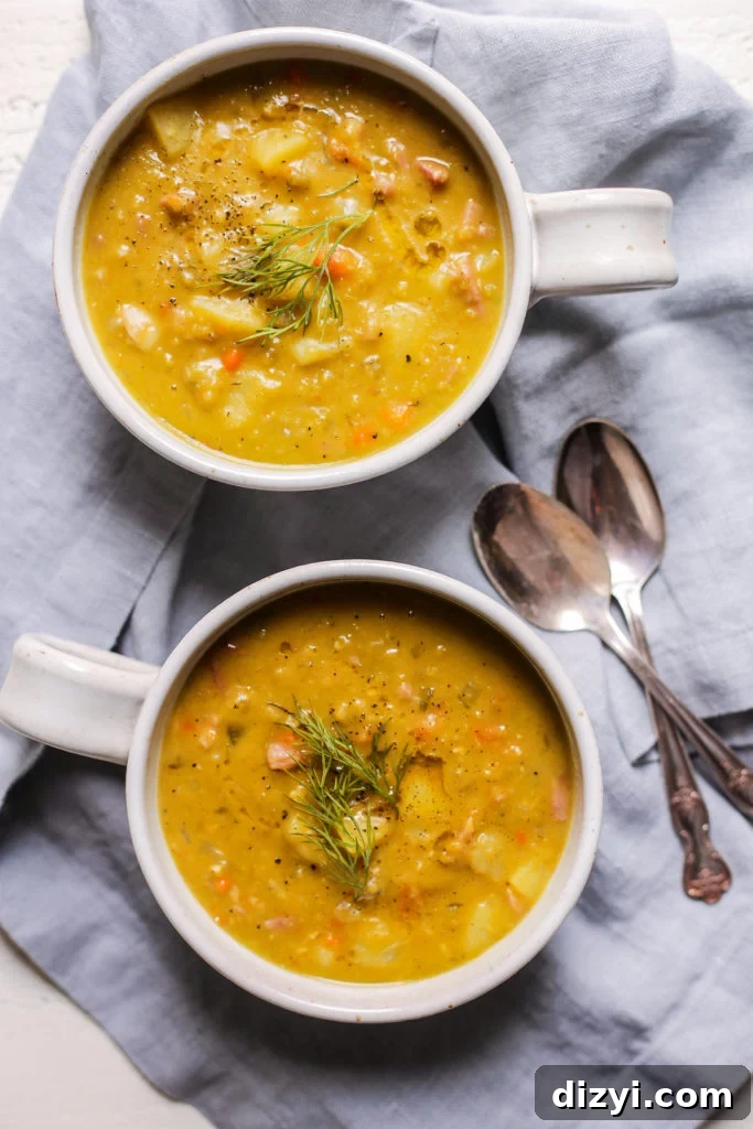 Split Pea Soup with Ham