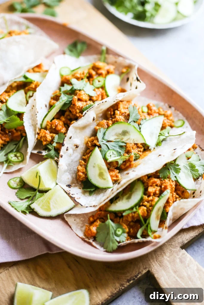 Spicy Chicken Tikka Tacos