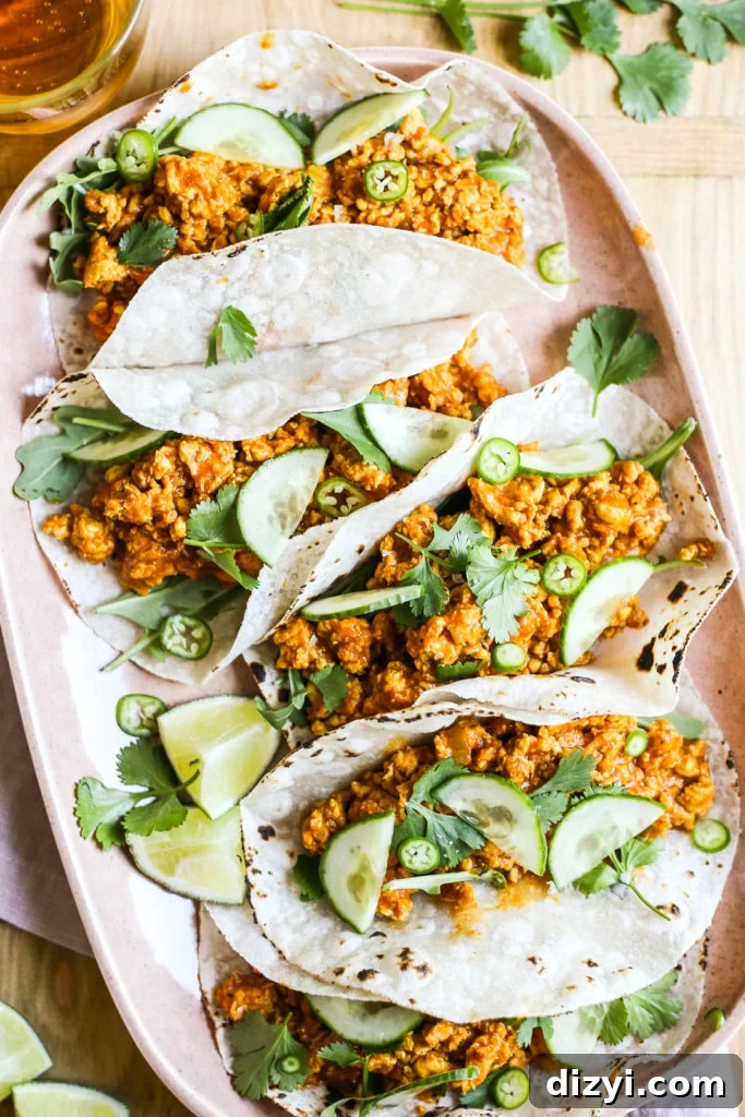 Spicy Chicken Tikka Tacos