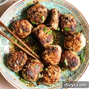 Sichuan Wonton Meatballs in Chili Oil Recipe 5 Meatballs with chili oil