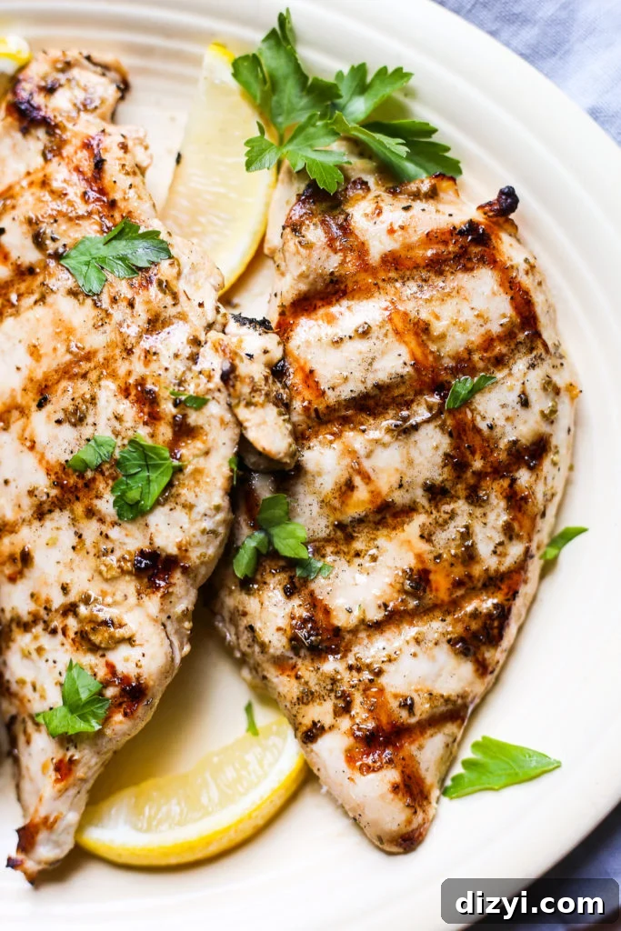 Greek Style Marinated Chicken with Lemon and Oregano 2 Greek Style Marinated Chicken