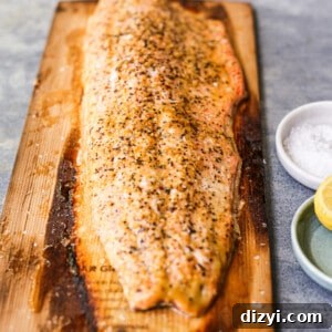 Simple Cedar Plank Salmon