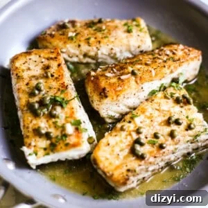Halibut Piccata photo