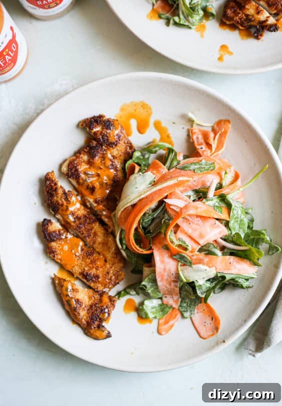 Buffalo-Style Chicken Milanese