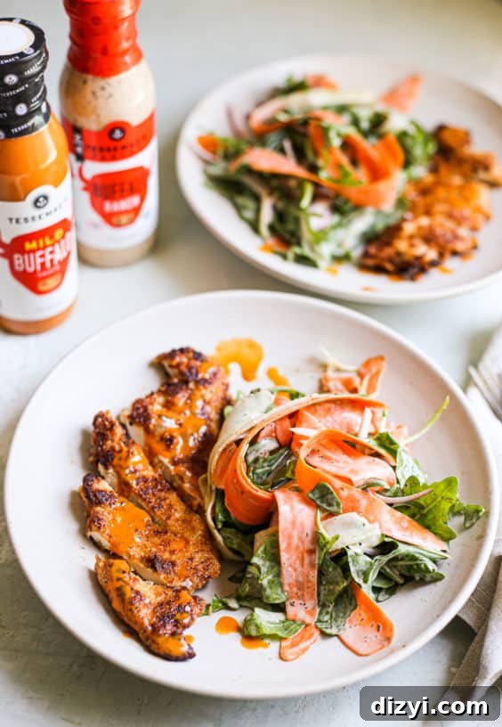 Buffalo-Style Chicken Milanese