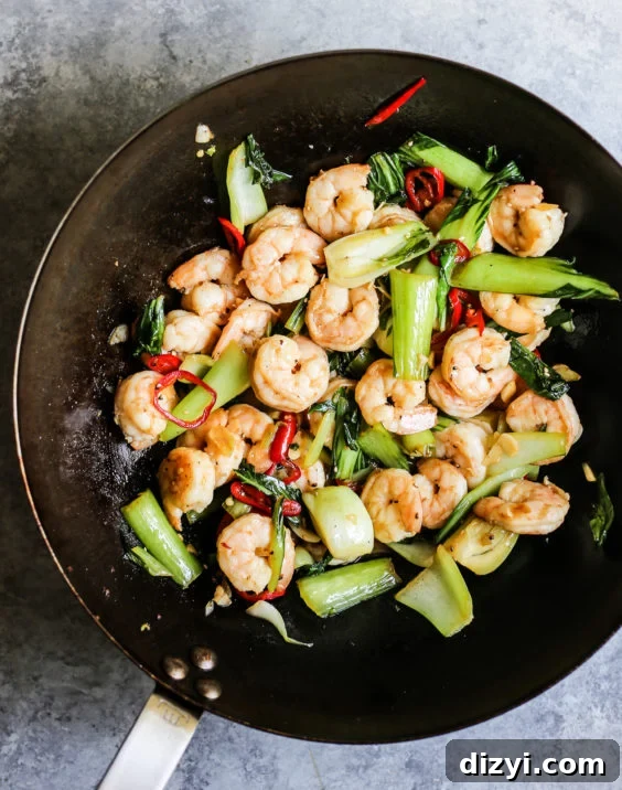 Spicy Shrimp Stir Fry with Bok Choy and Chiles Recipe 2 Shrimp Stir Fry with Bok Choy and Chiles