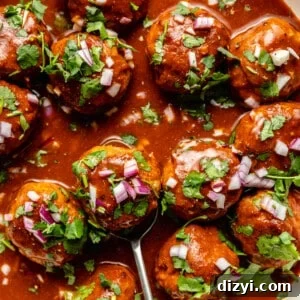 Whole30 Chicken Enchilada Meatballs Recipe 4 Whole30 Chicken Enchilada Meatballs