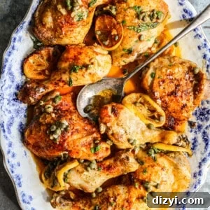 The best sheet pan chicken piccata