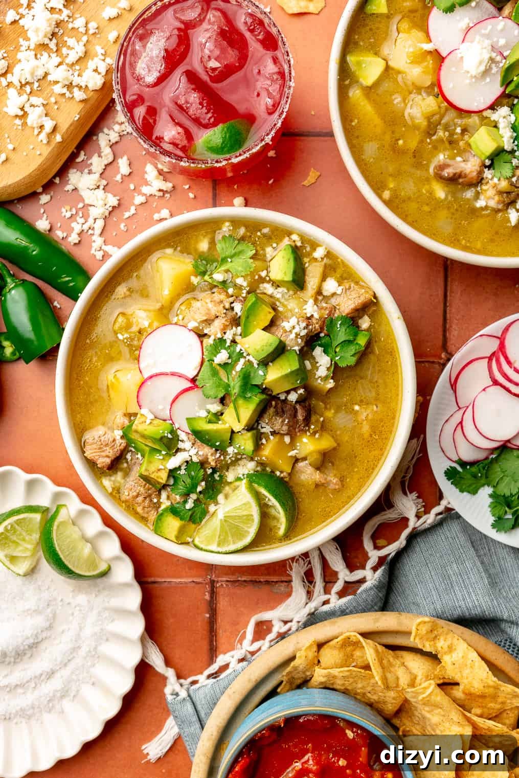 5-Ingredient Green Chile Stew