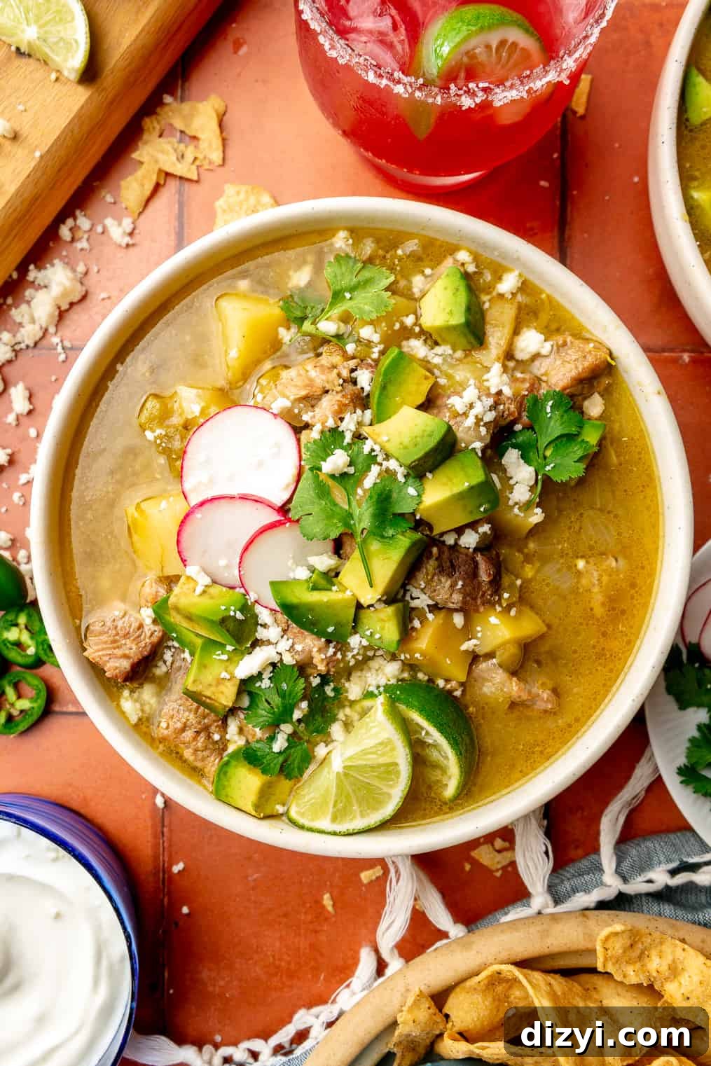 5-Ingredient Green Chile Stew