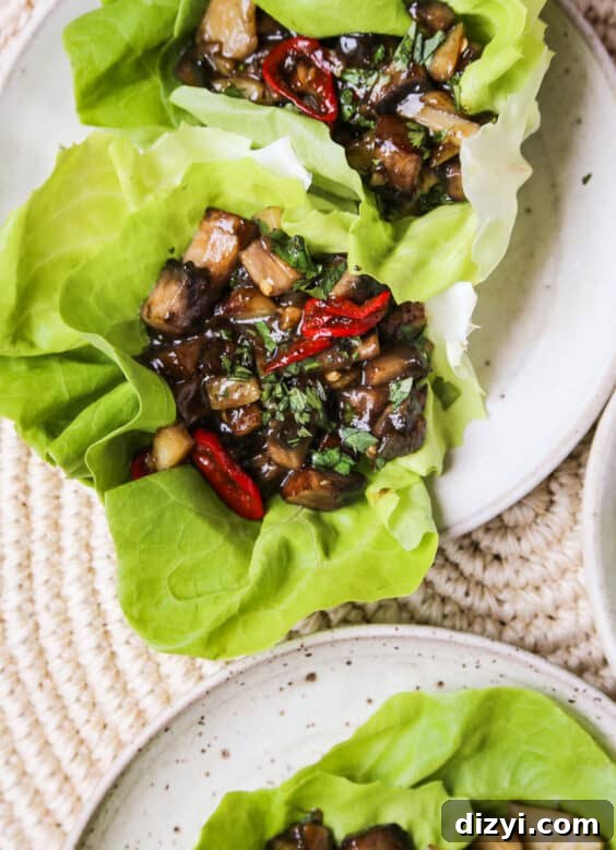 Portobello Mushroom Lettuce Cups