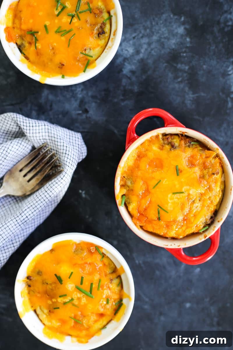 individual breakfast casseroles
